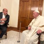 Enrique Alfaro y el Papa Francisco