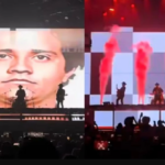 Exhiben imagen de presunto capo en concierto en Zapopan