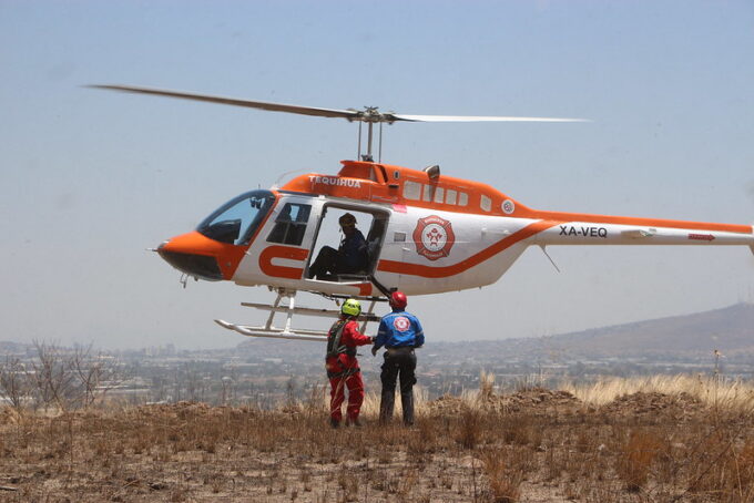 Helicóptero de rescate