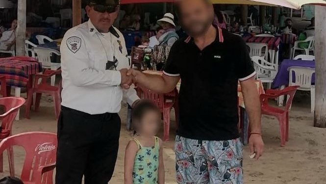 Hallan a menor en Playa Perula