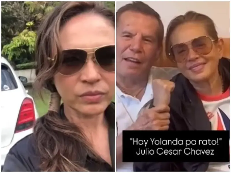 Julio César Chávez aparece con Yolanda Andrade
