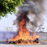 Destruyen narcóticos