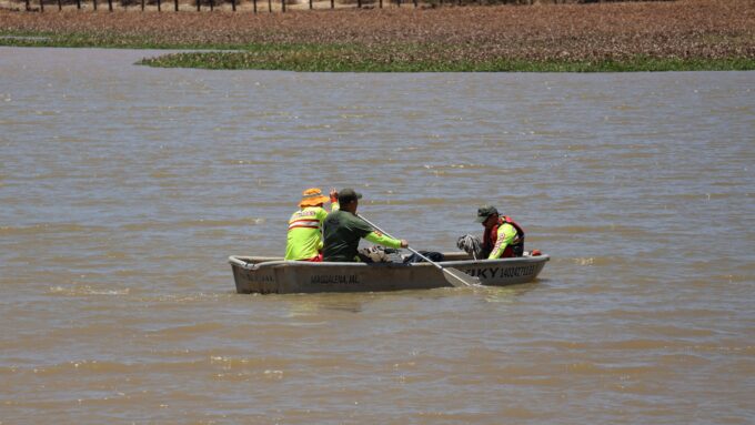 Búsqueda en la Presa La Quemada