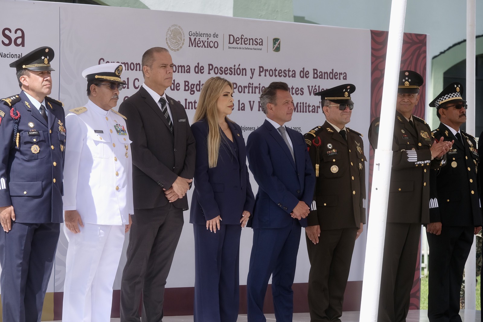 Rinde protesta comandante interino de la V Región Militar - Informarse Hoy