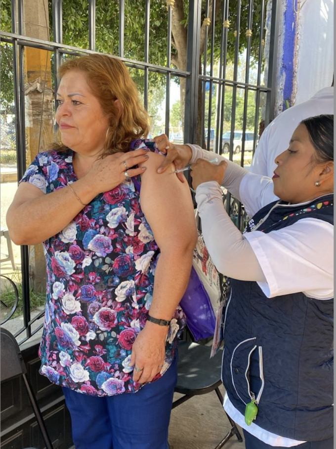 Aplica 1.4 millones de dosis contra la influenza estacional.