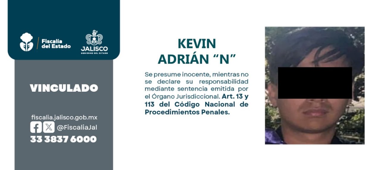 Kevin chocó contra un motociclista