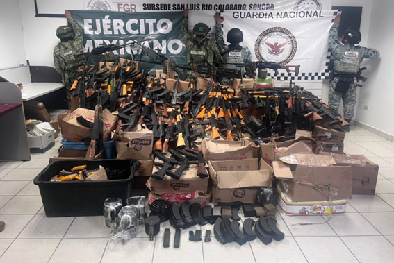Aseguramiento en Sonora