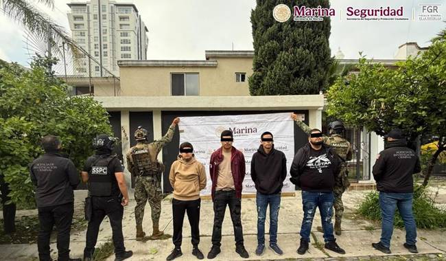 Detenidos con armamento