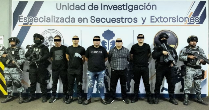 Extorsionadores detenidos en Jalisco