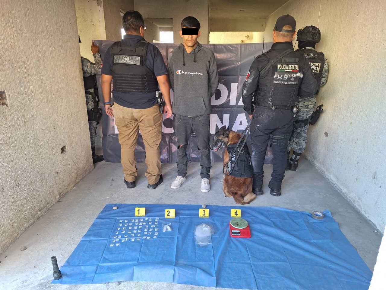 Detenido por narcomendeo en Tlajomulco.
