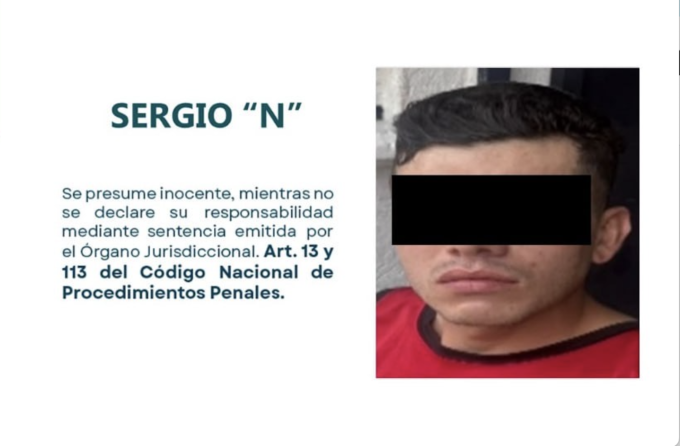 Sergio "N" investigado por feminicidio.