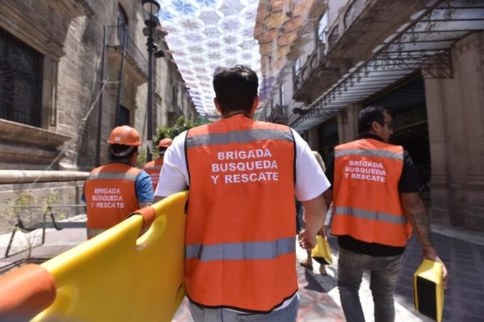 Simulacro del 19 de septiembre
