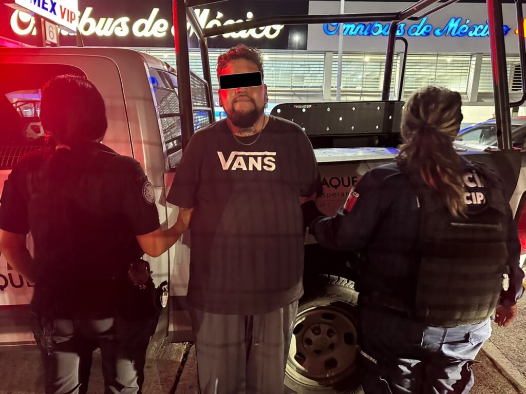 Presunto reclutador de menores de edad.
