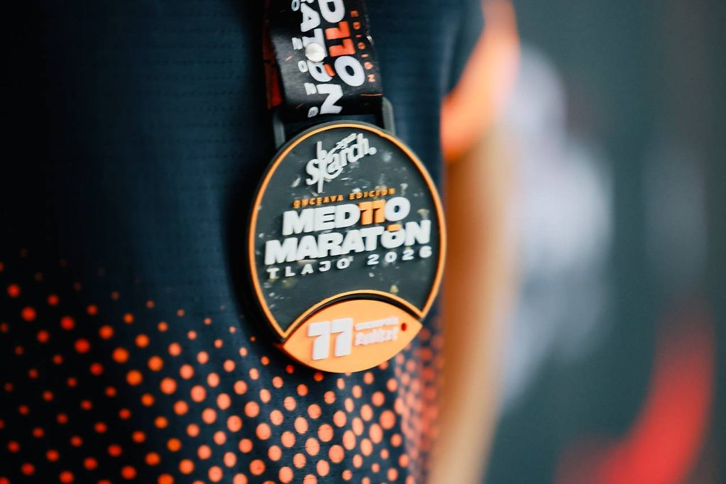Medalla del Medio Maratón de Tlajomulco