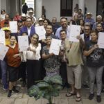 Entregan títulos de propiedad en Tecolotlán