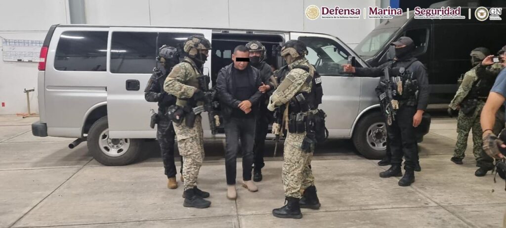 Captura en Zapopan de Iván "N", presunto cabecilla del CJNG en cuatro estados.