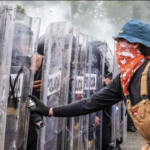 Marcha para pedir agua limpia termina con disturbios y detenciones.