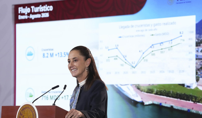 Claudia Sheinbaum, Presidenta de México.